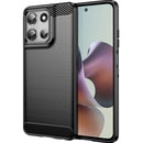 Motorola Moto G56 5G Carbon Fibre Brushed Case [Black]