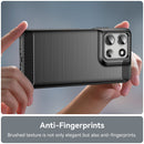 Motorola Moto G56 5G Carbon Fibre Brushed Case [Black]