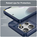 Motorola Moto G56 5G Carbon Fibre Brushed Case [Navy]