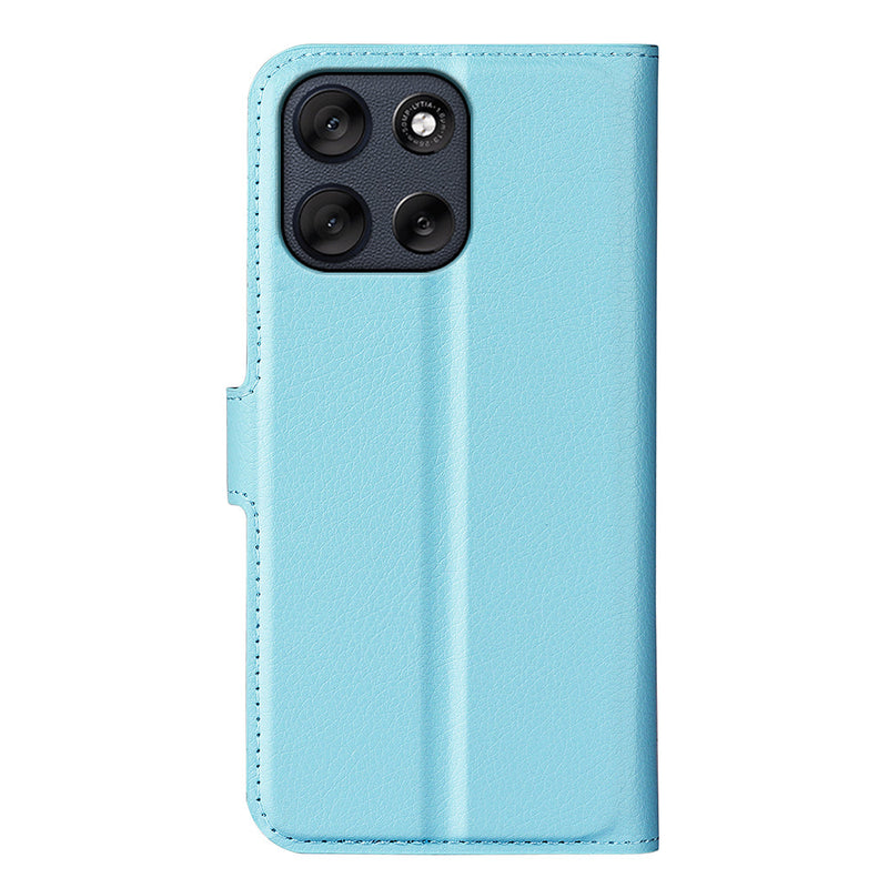 Moto G56 5G PU Wallet Case [LightBlue]