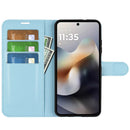 Moto G56 5G PU Wallet Case [LightBlue]