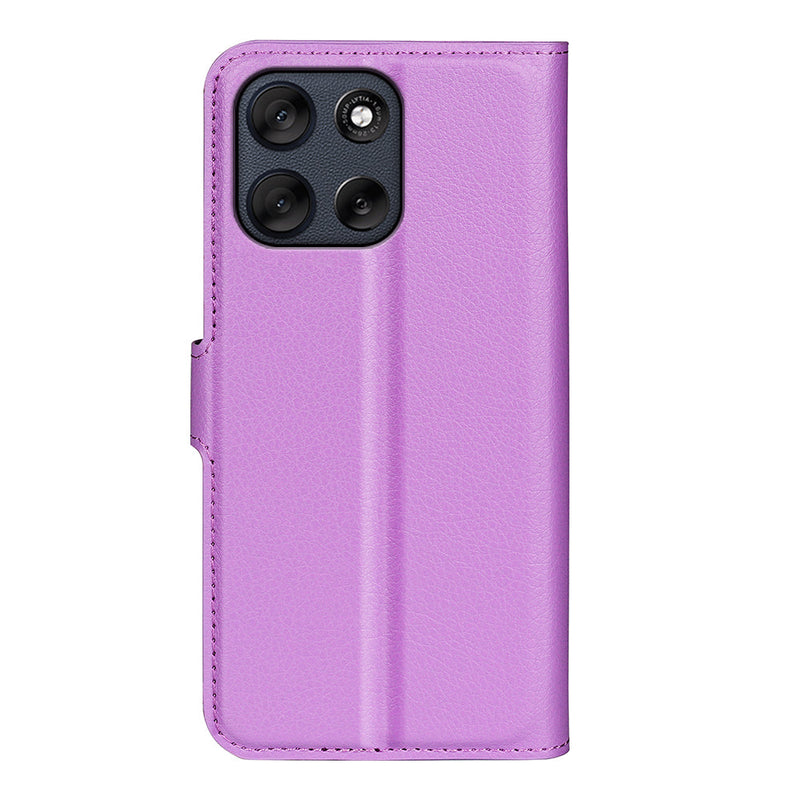 Moto G56 5G PU Wallet Case [Purple]
