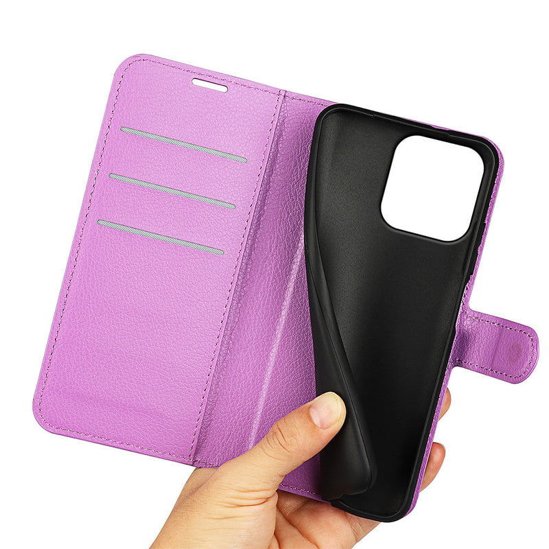 Moto G56 5G PU Wallet Case [Purple]