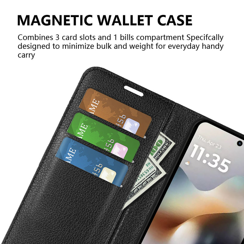 Moto G56 5G PU Wallet Case [Green]