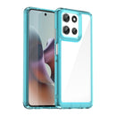 Motorola Moto G56 5G Soft TPU Bumper Case [Clear Blue]
