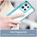 Motorola Moto G56 5G Soft TPU Bumper Case [Clear Blue]