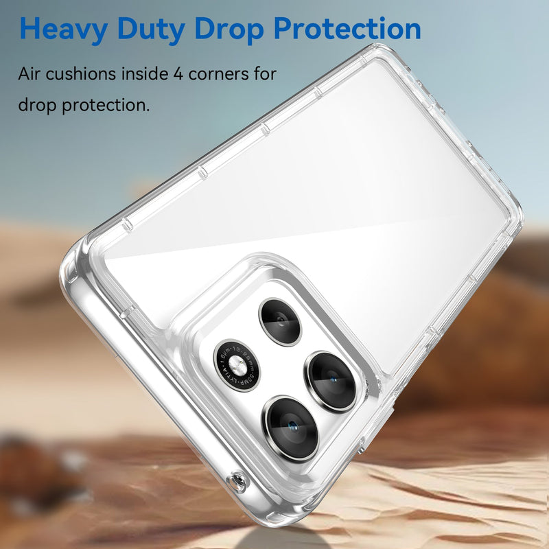 Motorola Moto G56 5G Soft TPU Bumper Case [Clear]