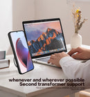 Motorola Moto G85 Ring Kickstand Case w/ Camera Cover [Black]