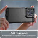 Motorola Moto G86 5G Carbon Fibre Brushed Case [Black]