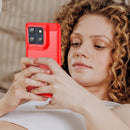 Motorola Moto G86 5G Carbon Fibre Brushed Case [Red]