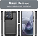 Moto G86 5G Carbon Fibre TPU Case Slim Shockproof Cover