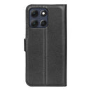 Moto G86 5G PU Wallet Case [Black]