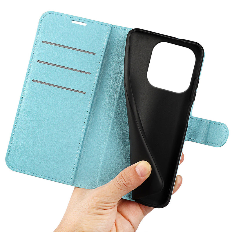 Moto G86 5G PU Wallet Case [LightBlue]