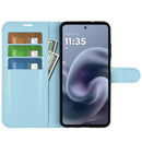 Moto G86 5G PU Wallet Case [LightBlue]