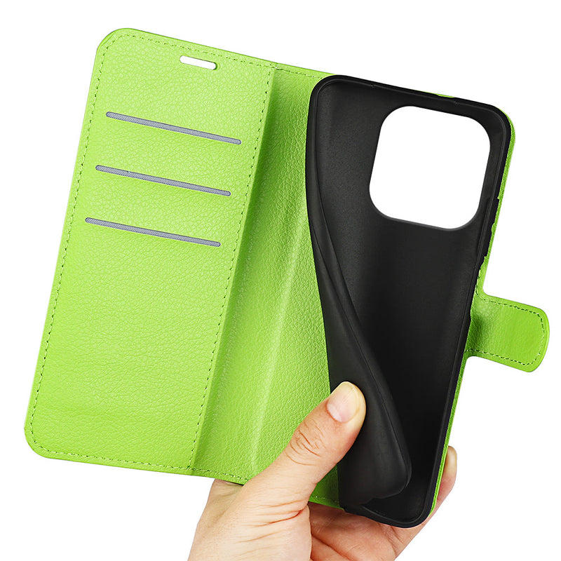 Moto G86 5G PU Wallet Case [Green]