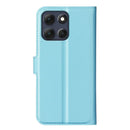 Moto G86 5G PU Wallet Case [LightBlue] 3