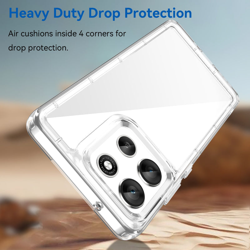 Motorola Moto G86 5G Soft TPU Bumper Case [Clear]