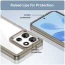 Motorola Moto G86 5G Soft TPU Bumper Case [Clear Grey]