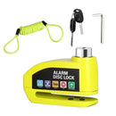Motorcycle Alarm Disc Lock Black 2