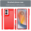 Motorola Moto Edge 50 Fusion Carbon Fibre Brushed Case