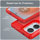 Motorola Moto Edge 50 Fusion Carbon Fibre Brushed Case