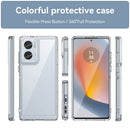 Motorola Moto Edge 50 Fusion Soft TPU Bumper Case (Clear) 8