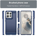 Motorola Moto Edge 50 Pro Carbon Fibre Brushed Case (Navy) 8