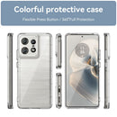 Motorola Moto Edge 50 Pro Soft TPU Bumper Case (Clear) 8