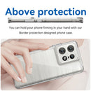 Motorola Moto Edge 50 Pro Soft TPU Bumper Case (Clear) 3