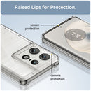 Motorola Moto Edge 50 Pro Soft TPU Bumper Case (Clear) 5