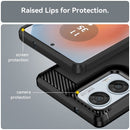 Motorola Moto Edge 50Fusion Carbon Fibre TPU Case Slim