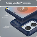 Motorola Moto Edge 50Fusion Carbon Fibre TPU Case Slim