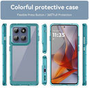 Motorola Moto Edge 60Pro Soft TPU Bumper Case [Clear Blue] 8