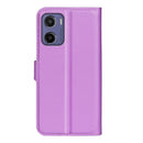 Motorola Moto G05 4G PU Wallet Case [Purple] 3