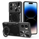 Motorola Moto G05 4G Ring Kickstand Case w/ Camera Cover