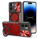 Motorola Moto G05 4G Ring Kickstand Case w/ Camera Cover