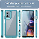 Motorola Moto G05 4G Soft TPU Bumper Case [Clear Blue] 8
