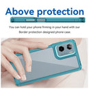 Motorola Moto G05 4G Soft TPU Bumper Case [Clear Blue] 3