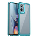 Motorola Moto G05 4G Soft TPU Bumper Case [Clear Blue] 1
