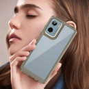 Motorola Moto G05 4G Soft TPU Bumper Case [Clear Grey] 6