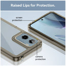 Motorola Moto G05 4G Soft TPU Bumper Case [Clear Grey] 5