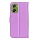 Motorola Moto G06 4G PU Wallet Case [Purple] 3