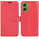 Motorola Moto G06 4G PU Wallet Case [Red] 4