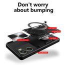 Motorola Moto G06 4G Ring Kickstand Case w/ Camera Cover