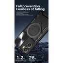 Motorola Moto G06 4G Ring Kickstand Case w/ Camera Cover