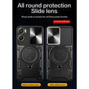 Motorola Moto G06 4G Ring Kickstand Case w/ Camera Cover