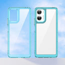 Motorola Moto G06 4G Soft TPU Bumper Case [Clear Blue] 7