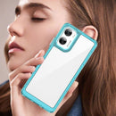 Motorola Moto G06 4G Soft TPU Bumper Case [Clear Blue] 6