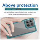 Motorola Moto G15 4G Soft TPU Bumper Case [Clear Blue] 3