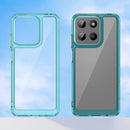 Motorola Moto G15 4G Soft TPU Bumper Case [Clear Blue] 7